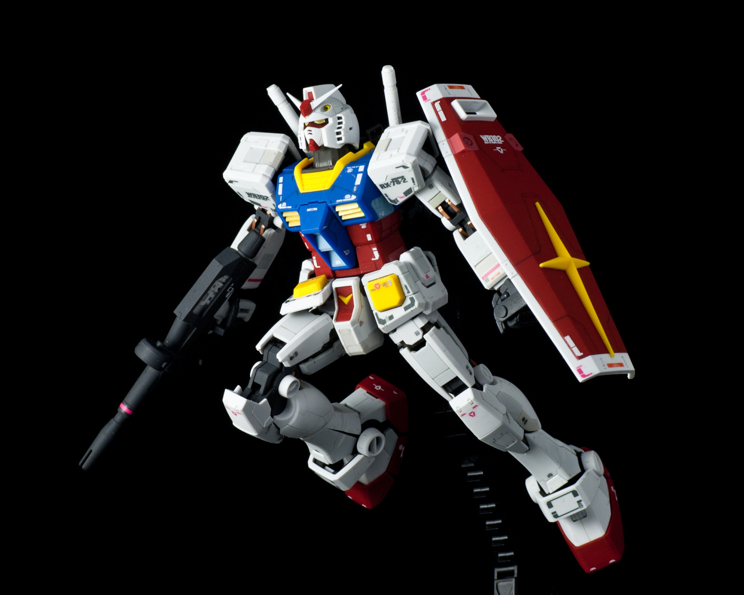 The Gundam’s butt can also open to either mount the hyper bazooka or accept...